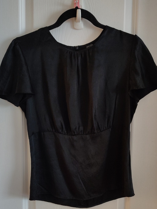 Jacob Tops - 🔥Price Drop🔥Jacob Black Silk Blouse